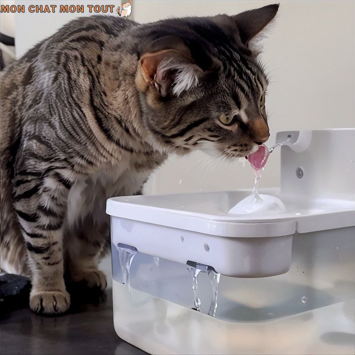 Fontaine à eau pour chat | MonChatEaudeLune™ - Mon chat mon tout