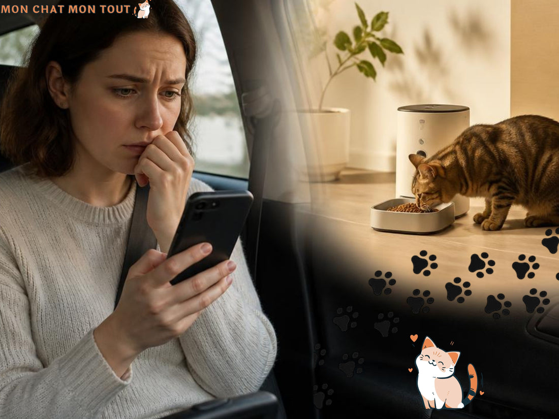 Distributeur automatique croquettes chat : peut-on partir 2 jours l'esprit tranquille article blog