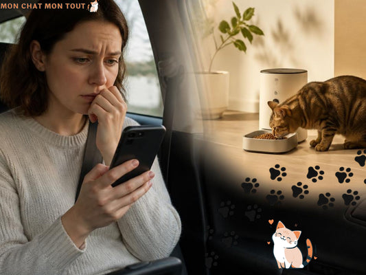 Distributeur automatique croquettes chat : peut-on partir 2 jours l'esprit tranquille article blog