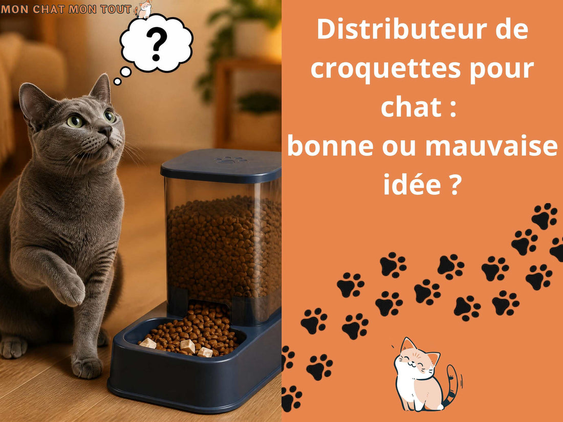 Distributeur de croquettes pour chat : bonne ou mauvaise idée article blog