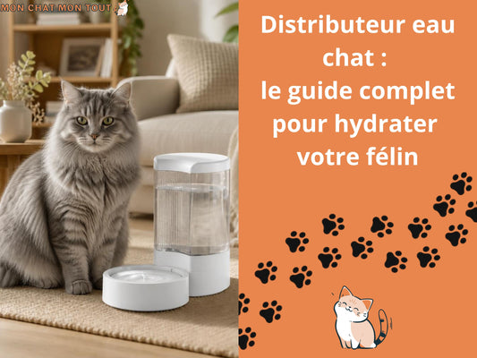 Distributeur eau chat le guide complet pour hydrater votre félin