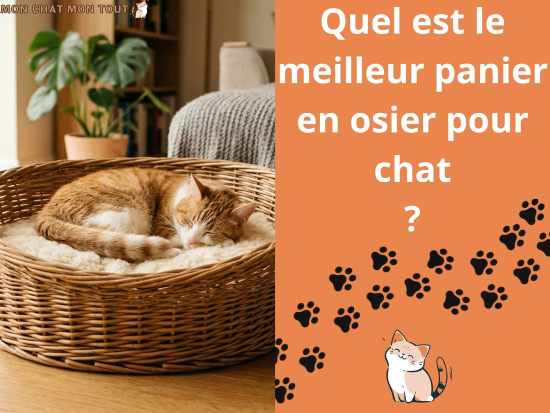 quel est le meilleur panier en osier pour chat