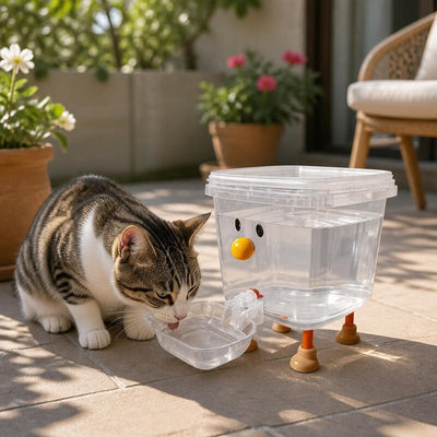 Chat distributeur eau-grande capacité 3L
