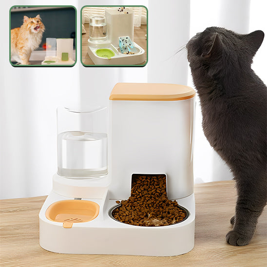 Distributeur croquette chat | MonChatBonheur™