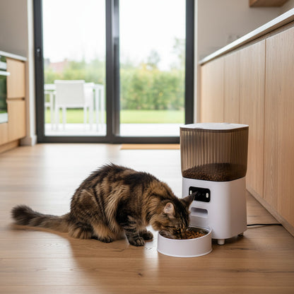 Distributeur croquettes chat wifi et caméra
