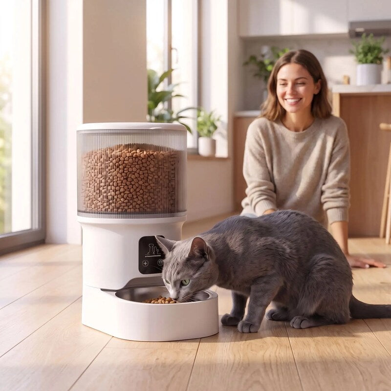 Distributeur croquettes chat automatique WiFi Connecté satisfaction
