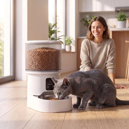 Distributeur croquettes chat automatique WiFi Connecté satisfaction