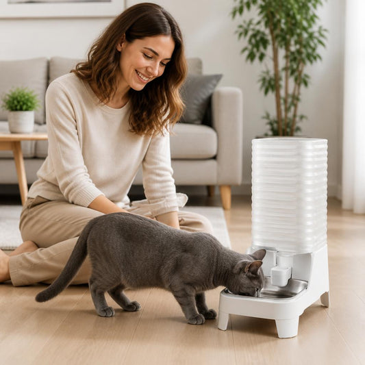 Distributeur eau chat Filtration 6L tranquillité esprit