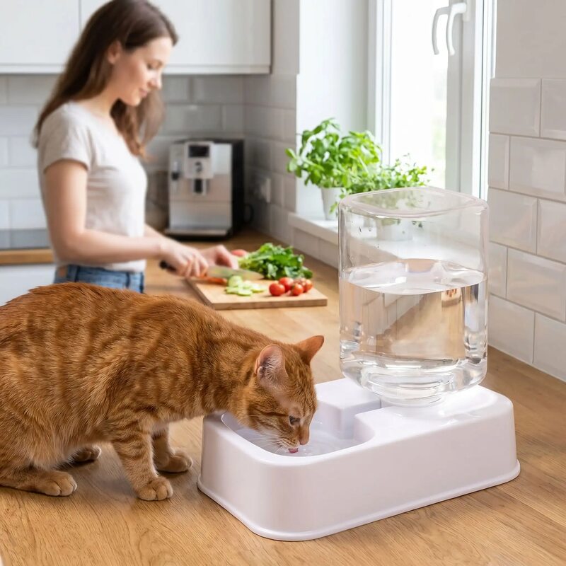 Distributeur eau chat MonChatEauDi design simple
