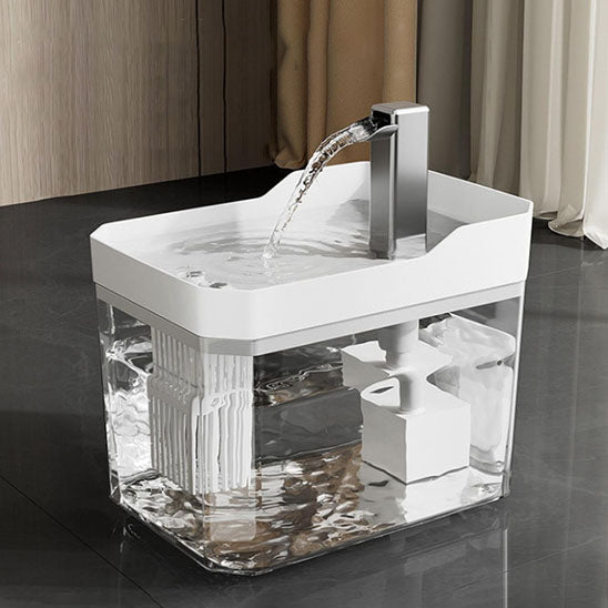 Fontaine pour chat MonChatAquaFresh
blanc transparent seule