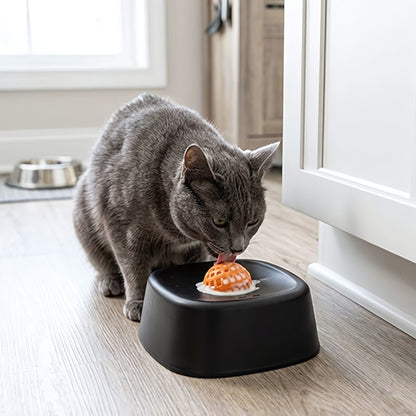 Gamelle anti glouton chat MonChatSocle avec base surélevée confort cervical