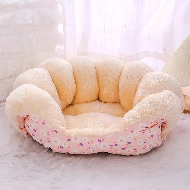 Lit pour chat Modulable 3-en-1 lit rose S