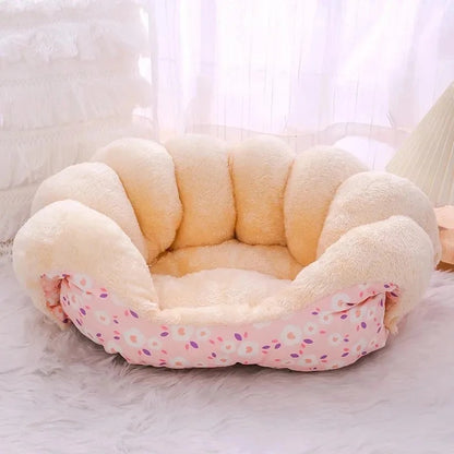 Lit pour chat Modulable 3-en-1 lit rose S