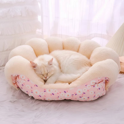 Lit pour chat Modulable 3-en-1 lit rose M