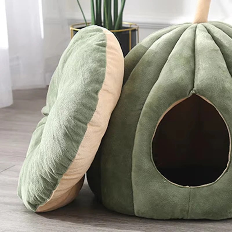 Niche a chat MonChatSansSoucis avec coussin