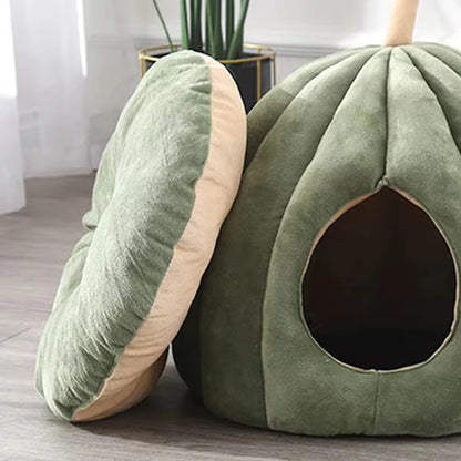 Niche a chat MonChatSansSoucis avec coussin