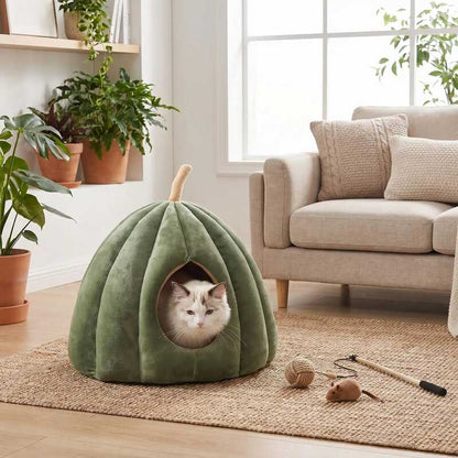 Niche a chat MonChatSansSoucis vert M