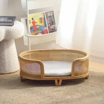 Panier chat rotin MonRotinPachat grande qualité