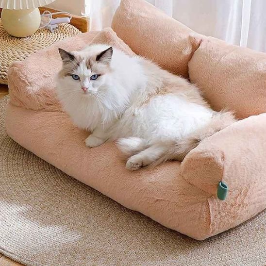 Canapé pour chat MonCanaChat Kaki L