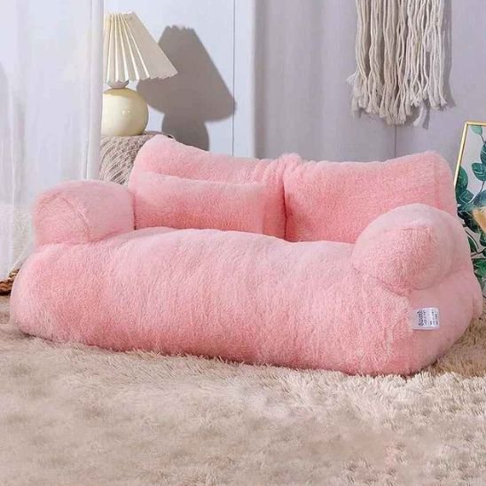 Canapé pour chat MonCanaChat rose M