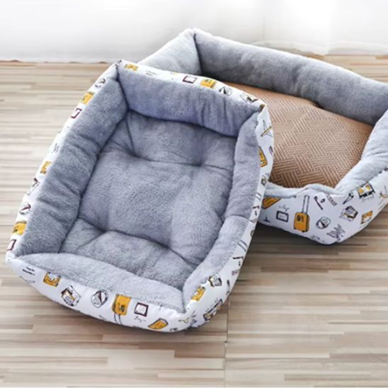 coussin chat assortiment 2 coussins