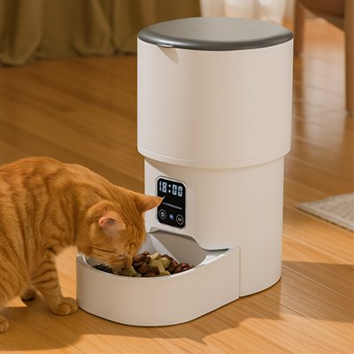 Distributeur de croquettes pour chat contrôle LCD