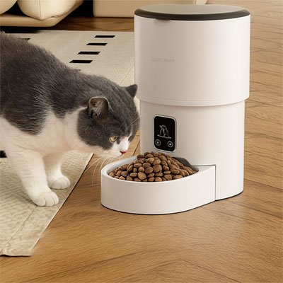 Distributeur de croquettes pour chat smartphone wifi