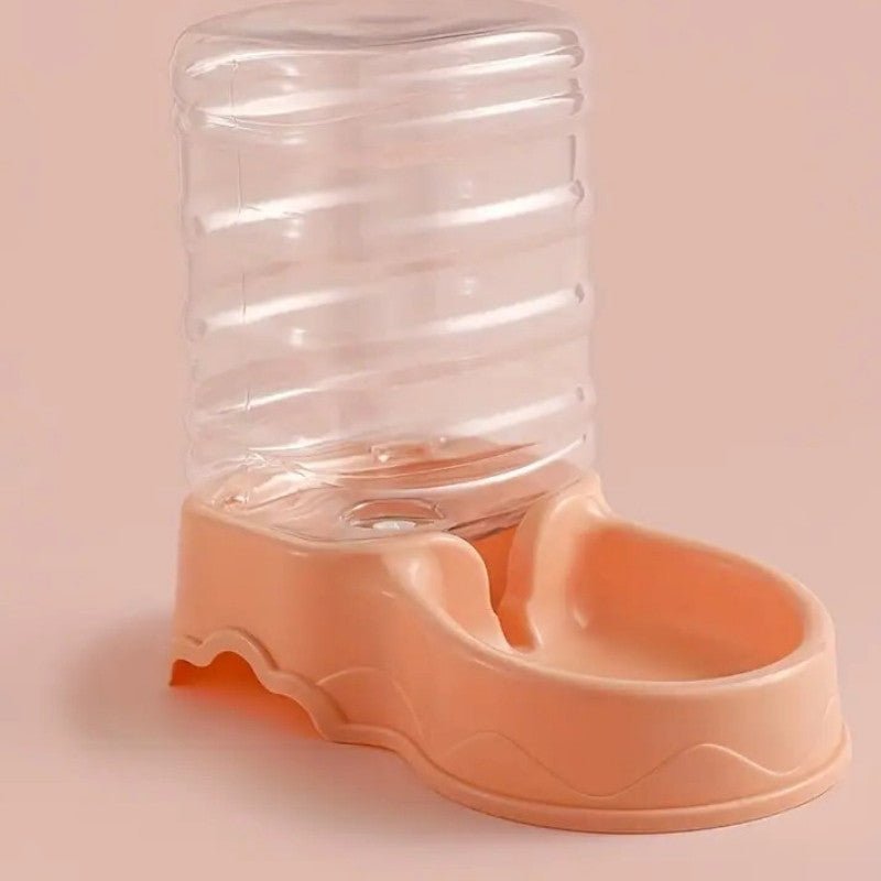 distributeur eau chat rose