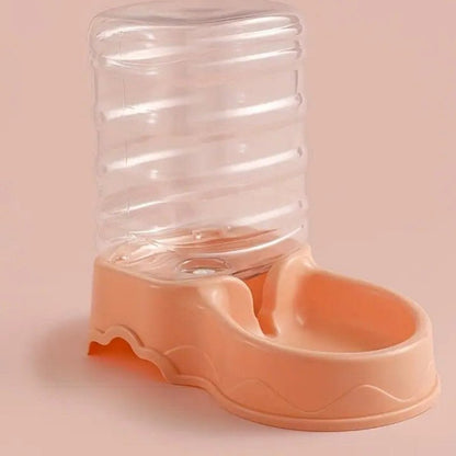 distributeur eau chat rose
