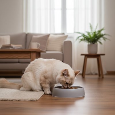 Gamelle anti glouton chat MonChatGamin gris