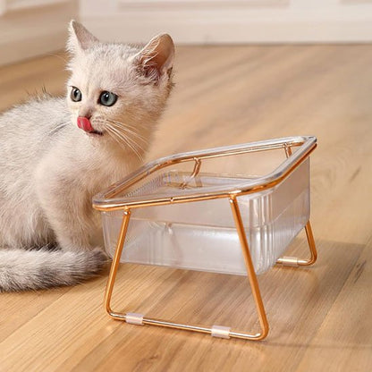 Gamelle chat surélevée | MonChatPremeleve™