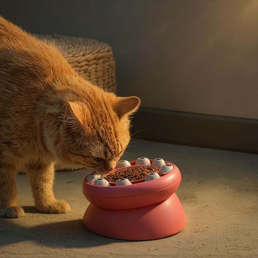 gamelle ludique chat monchatludo chat renifle