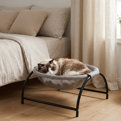 lit en hauteur pour chat​ MonChatBercé ergonomique