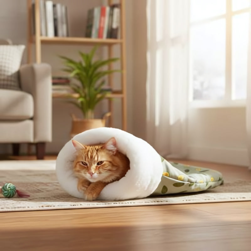 Lit pour chat MonChatCutyCouche-sac de couchage avocat L