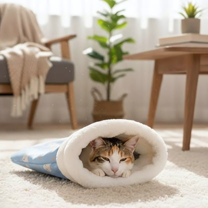 Lit pour chat MonChatCutyCouche-sac de couchage lapin L