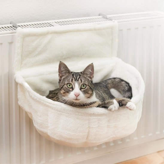 lit pour chat radiateur MonLitRadieux design suspendu