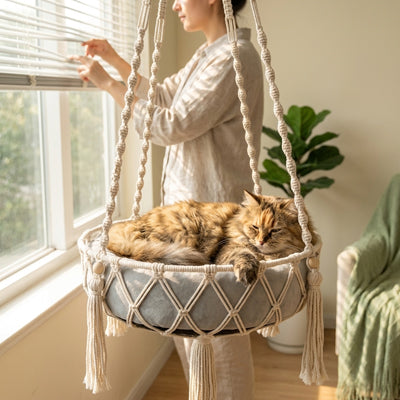 lit suspendu pour chat​ MonChatTranquille présentation