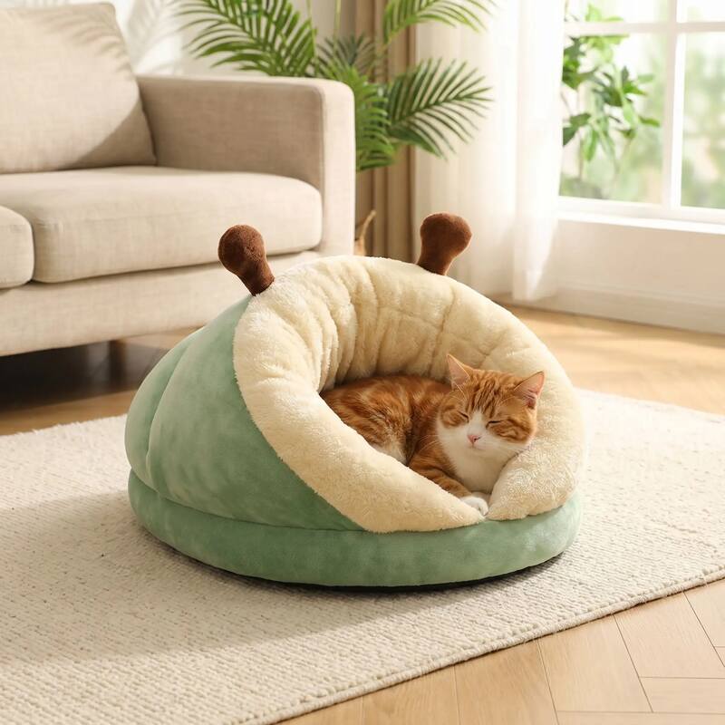 lits pour chats​ MonChatPantouflard-chausson vert L