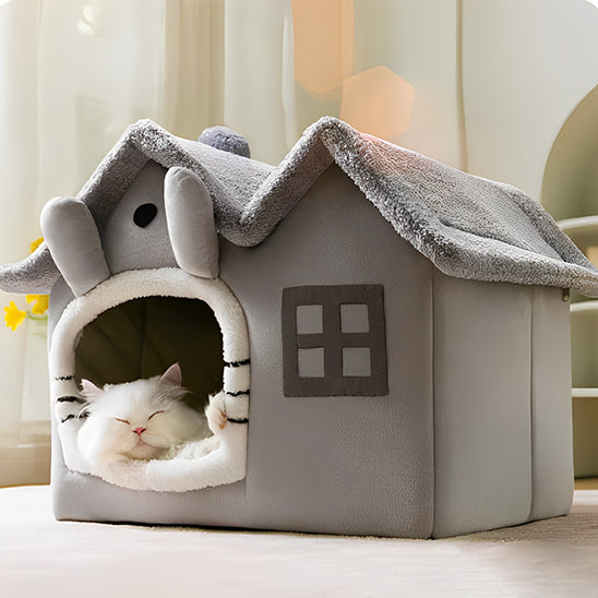 maison chat monchatluxome sommeil réparateur