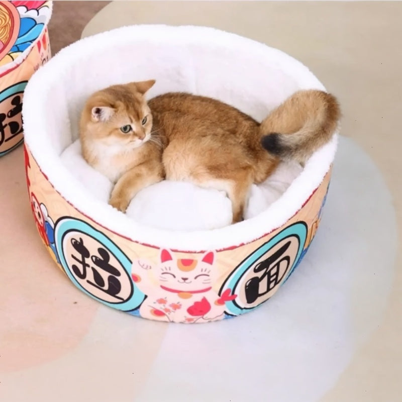 maison pour chat coussin confortable