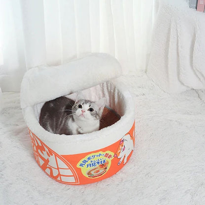 maison pour chat monchatjapanoo orange M
