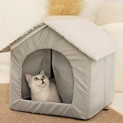 maison pour chat monchatlogis chat observe