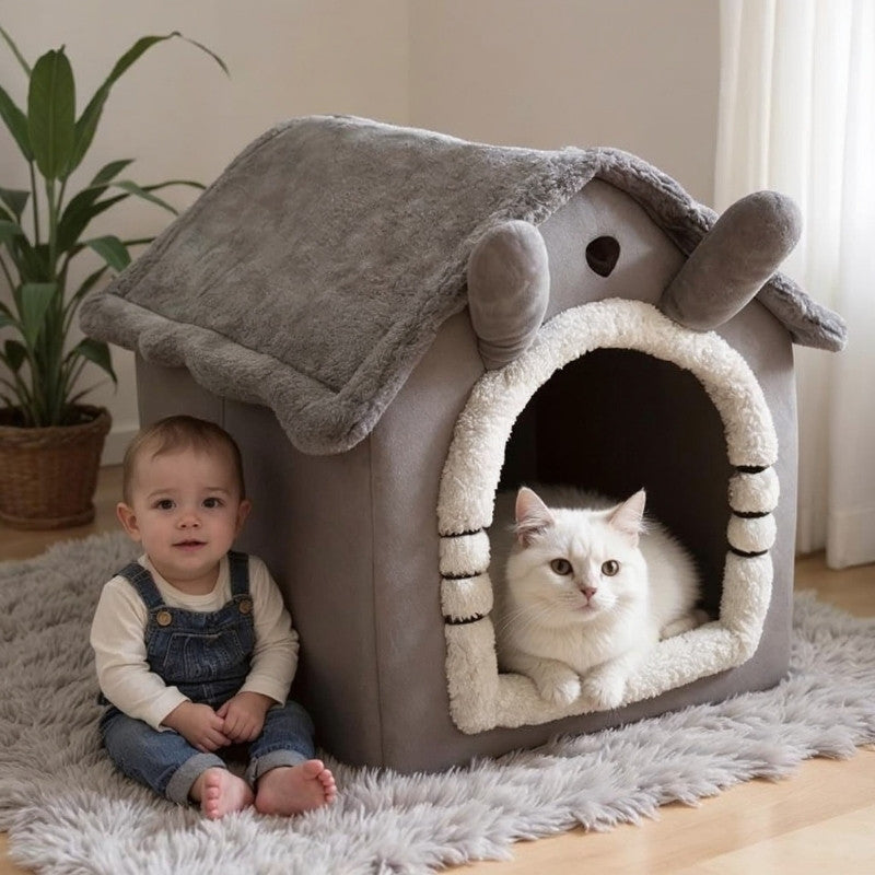 maison pour chat monchatmaison chat mignon bébé
