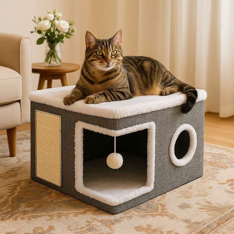 maison pourchat monchatquiethome allong toit