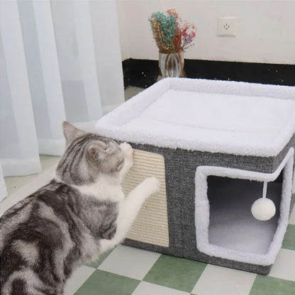 maison pourchat monchatquiethome griffoir