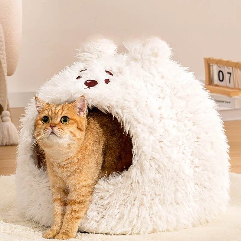 Niche a chat monchatsuperconfort blanc S