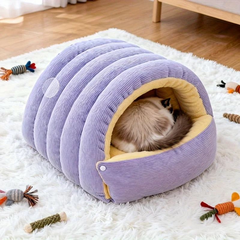 Niche a chat monantredouillet violet L