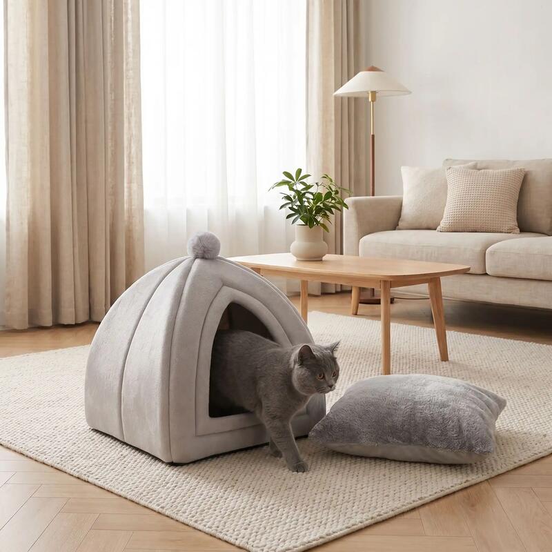 Niche a chat monchatclasseconfort gris XL