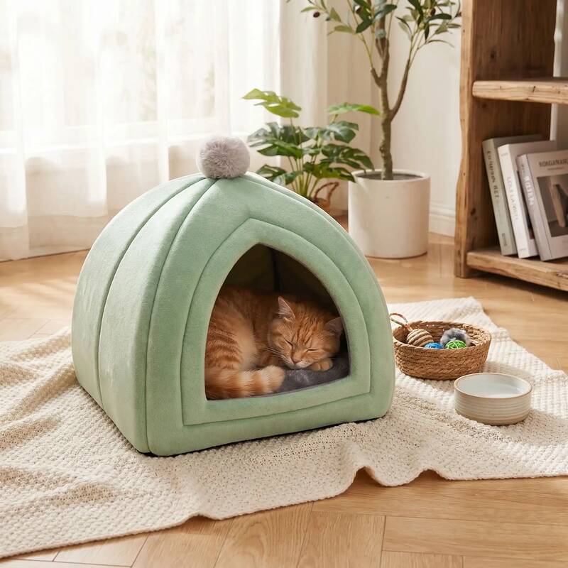 Niche a chat monchatclasseconfort vert L