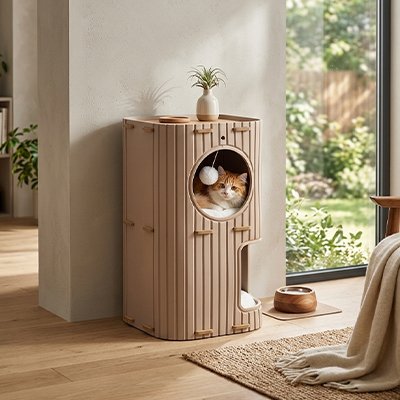 niche a chat monchatconfoniche belle déco